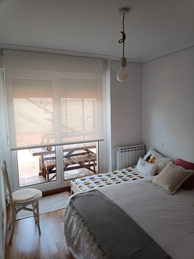Apartamento Con Terraza Comillas Buitenkant foto