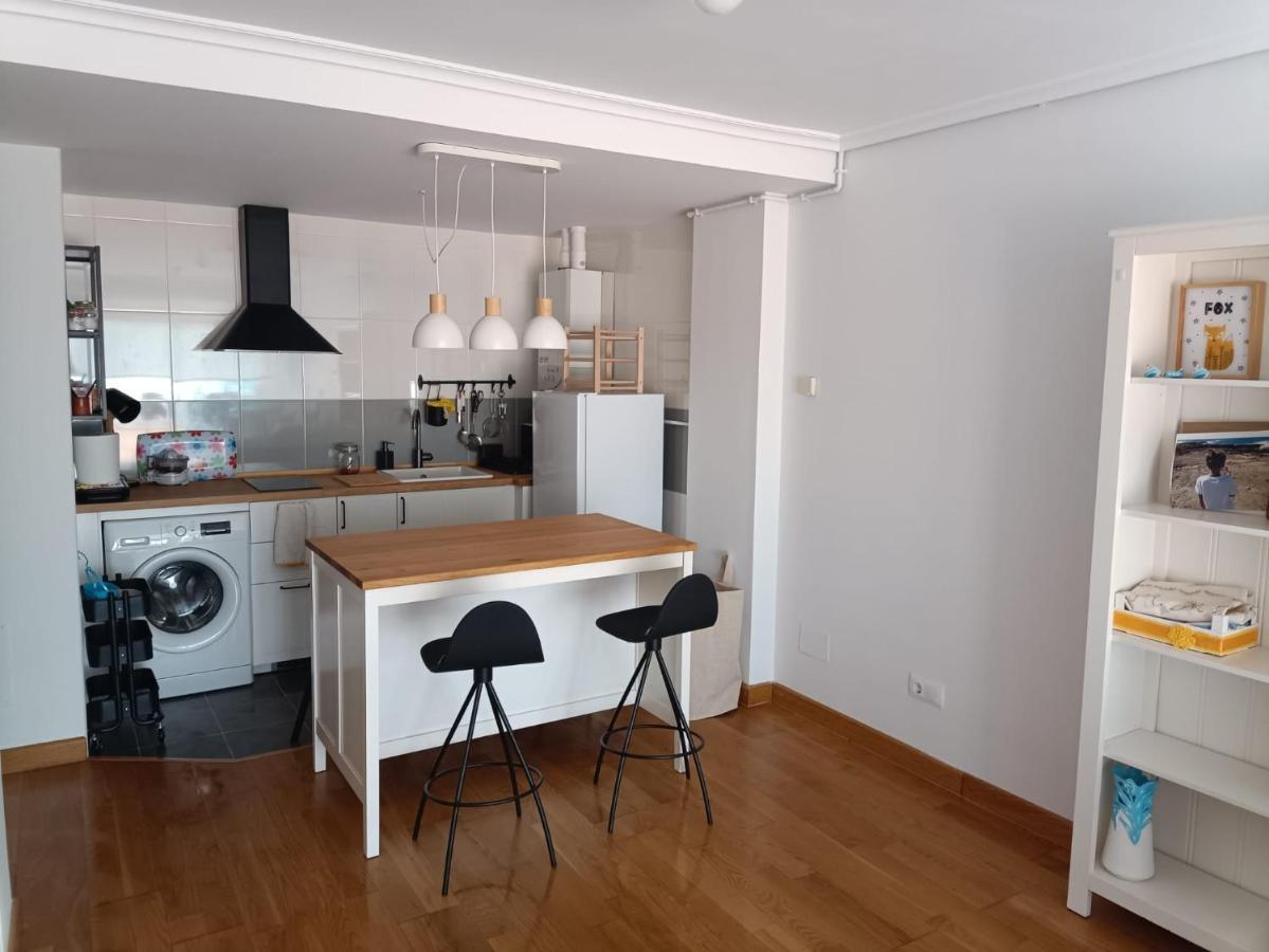 Apartamento Con Terraza Comillas Buitenkant foto